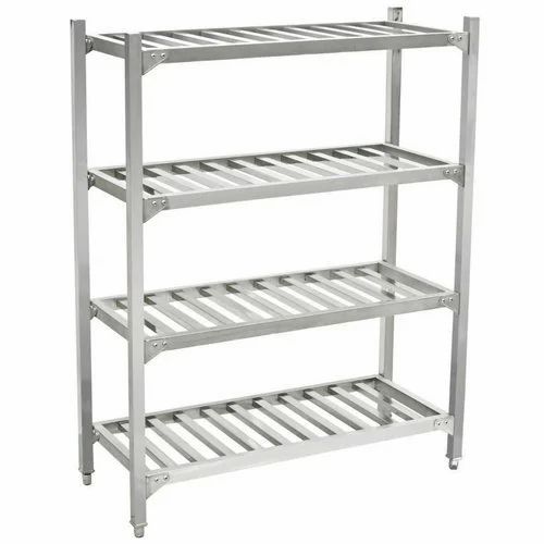 Decorative stainless steel rack